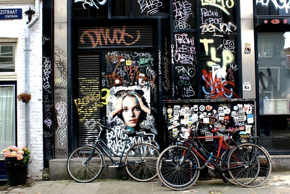 Zigeunerherzen-Amsterdam-Graffiti