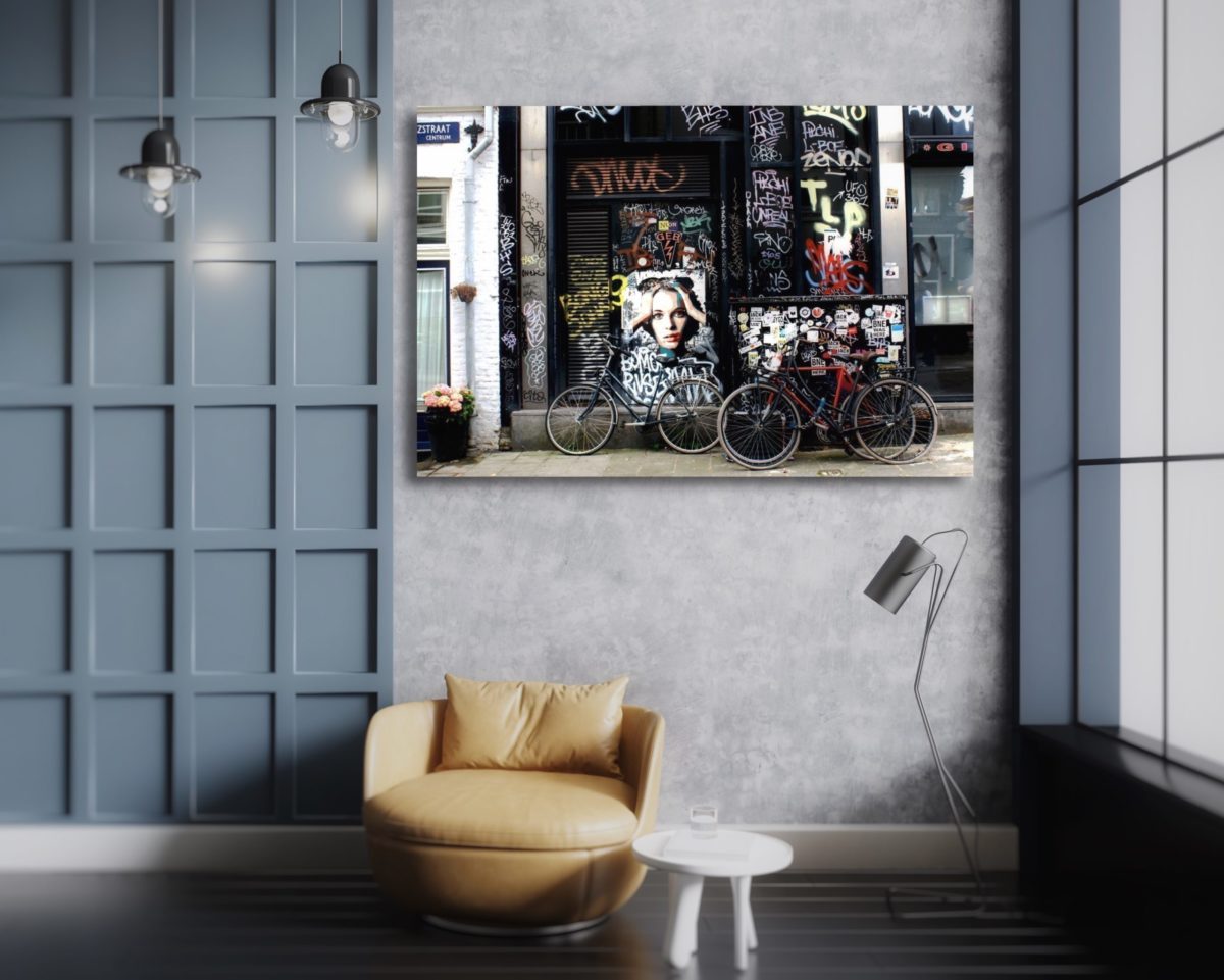 Wandbild-Kunst-Fotografie-Poster-Leinwanddruck-Gipsyhearts-Amsterdam-Calling-Wohnzimmer